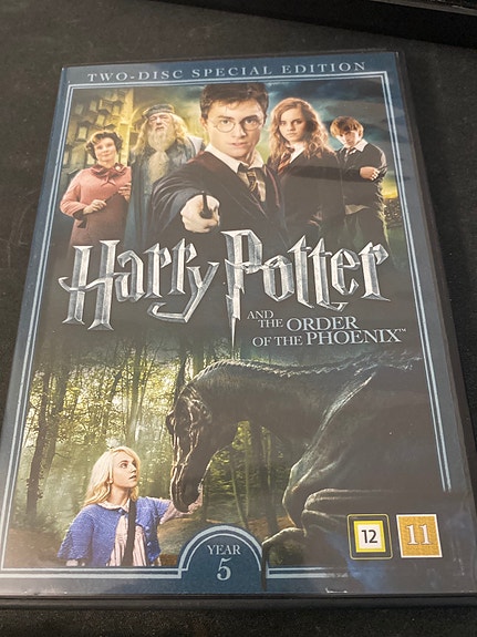 Harry Potter ja Feeniksin kilta dvd elokuva