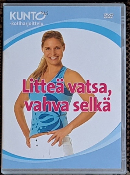 Kunto plus litteä vatsa, vahva selkä dvd