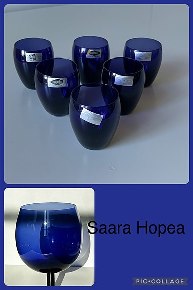 Saara Hopea Aromilasi sekä 2702 snapsilasit 6 kpl