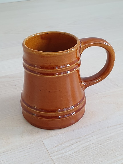 Kupittaan savi tuoppi / kolpakko