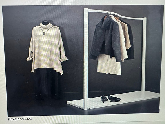 Myydään upea design Wave-naulakko