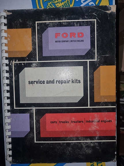 Ford motor company limited england service and repair kit