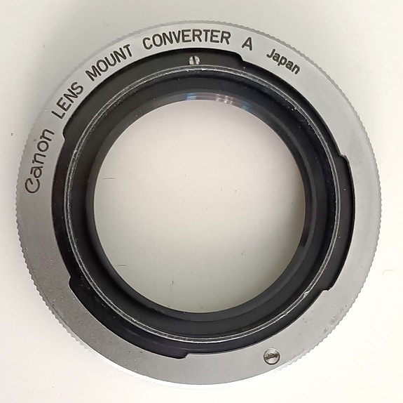 Canon Lens Mount Converter A (M39 / LTM to FD)