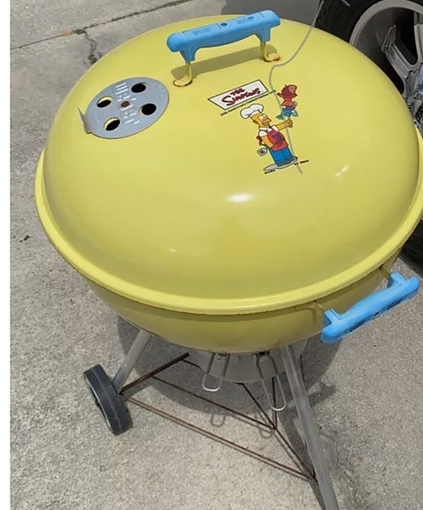 Weber Simpsons Edition grilli.