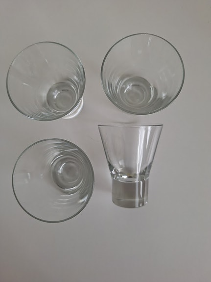Iittala Aarne lasit 3+1 kpl