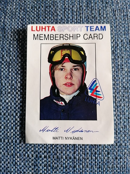 Matti Nykänen tarra