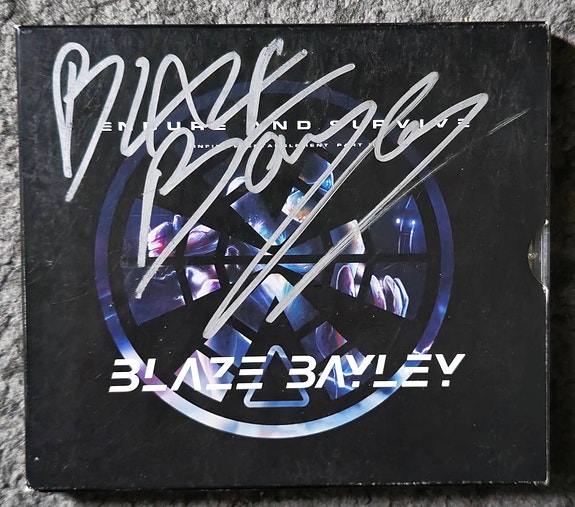 Nimmaroitu,käyttämätön (ex Iron Maiden) Blaze Bayley CD