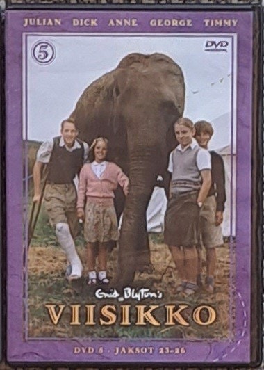 Viisikko jaksot 23-26 dvd