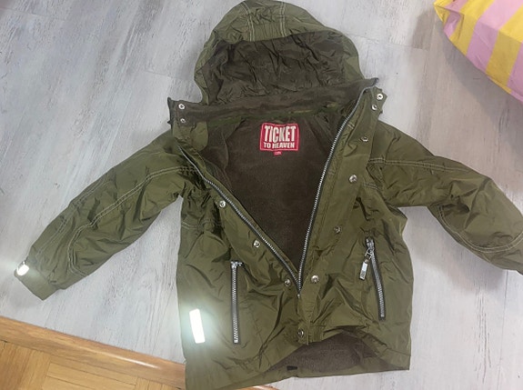 Ticket to heaven 122cm 3in1 takki ja fleece T2H