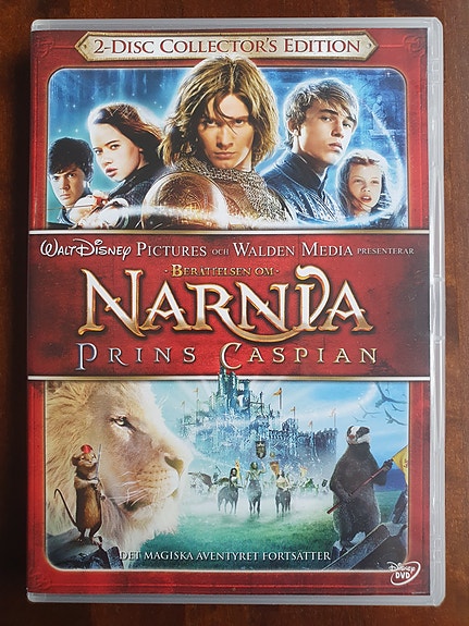 Narnian Tarinat: Prinssi Kaspian (kaksi dvd-levyä)