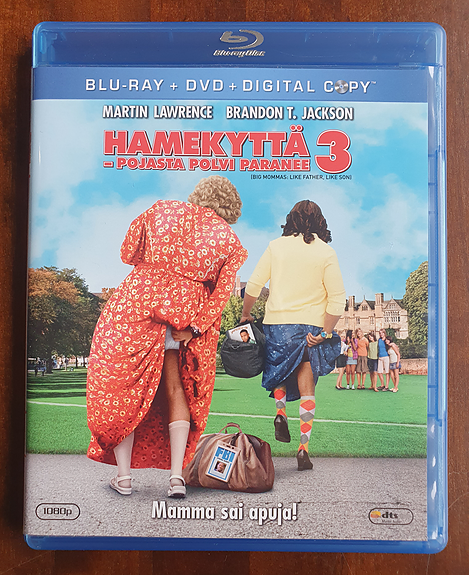 Hamekyttä 3 (dvd ja blu-ray levyt)