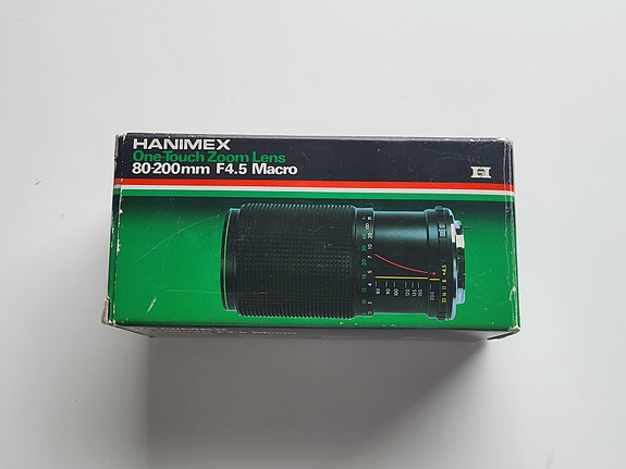 Hanimex 80-200mm F4.5 Macro objektiivi