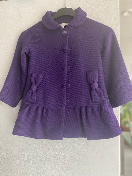 Violetti rusetti takki