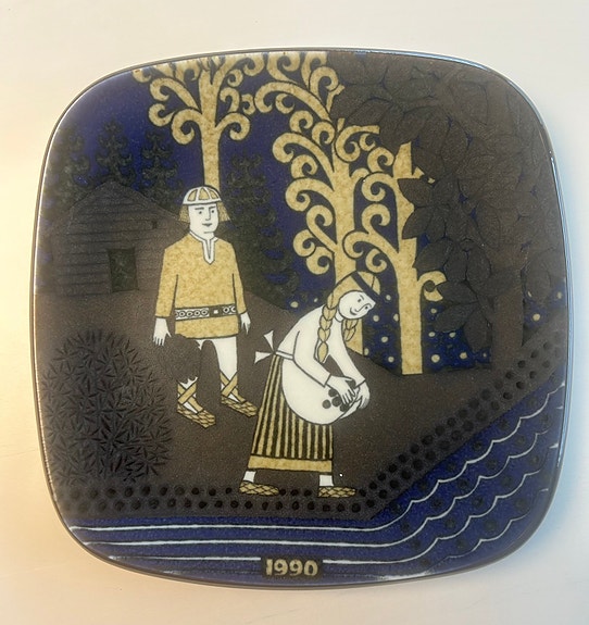 Arabia Kalevala vuosilautanen 1990