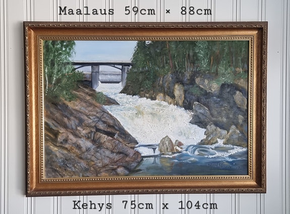 Imatrankoski maalaus