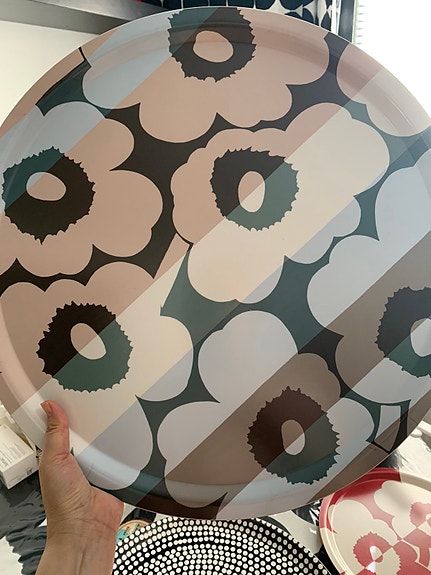 Marimekko ralli unikko tarjotin 46cm