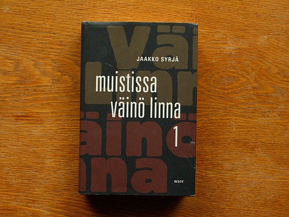 Jaakko Syrjä Muistissa Väinö Linna 1