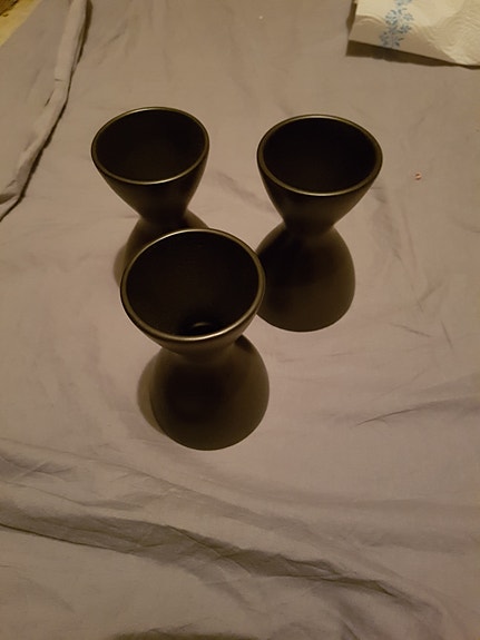 Ikea vanhat ja käyttämättömät design pienet maljakot 3kpl