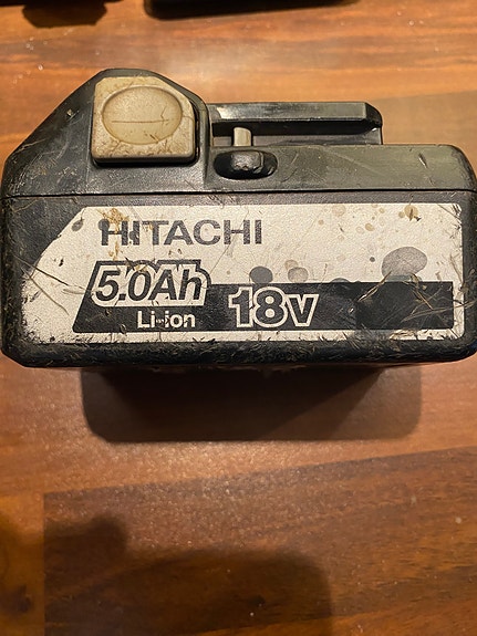 Hitachi  5.0Ah Lion 18V akku