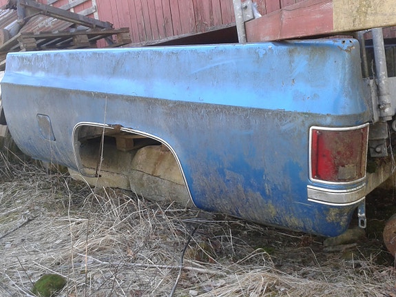 -84 Chevrolet Pick-up 6.2 Dieselistä taka-akseli.