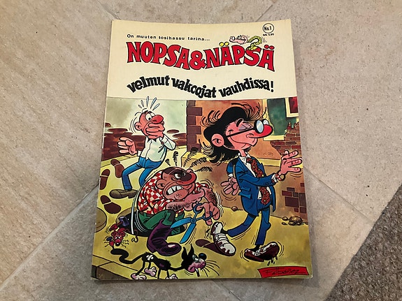 Nopsa ja Näpsä 1. numero