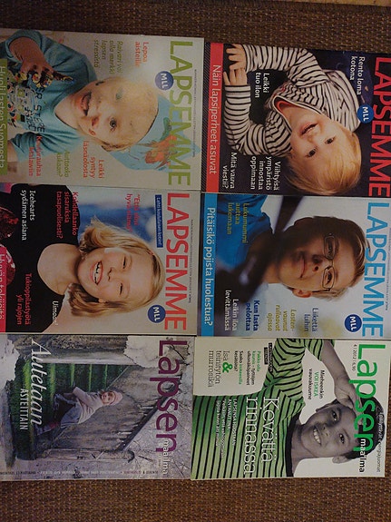 Lapsemme / Lapsen Maailma lehtiä 6 kpl