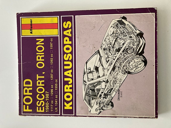 Ford Escort 1980-87 korjausopas