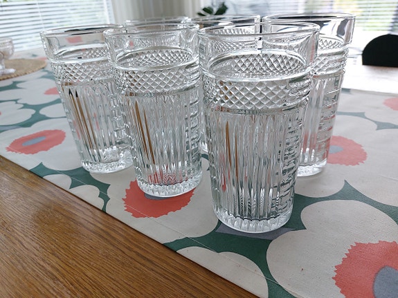 Libbey Radiant korkea juomalasi 6 kpl