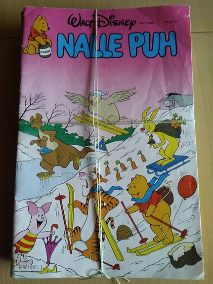 Retroa, Nalle Puh sarjakuva lehtien vuosikertoja 1