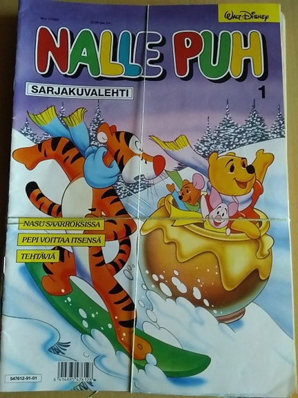 Retroa, Nalle Puh sarjakuva lehtien vuosikertoja 5