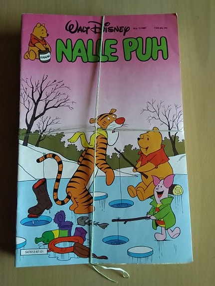 Retroa, Nalle Puh sarjakuva lehtien vuoskertoja 2