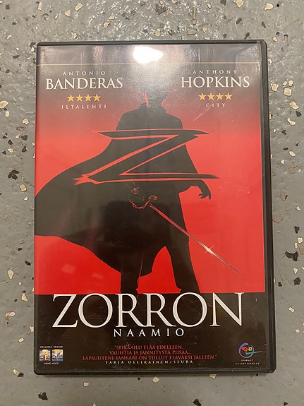 zorron naamio dvd