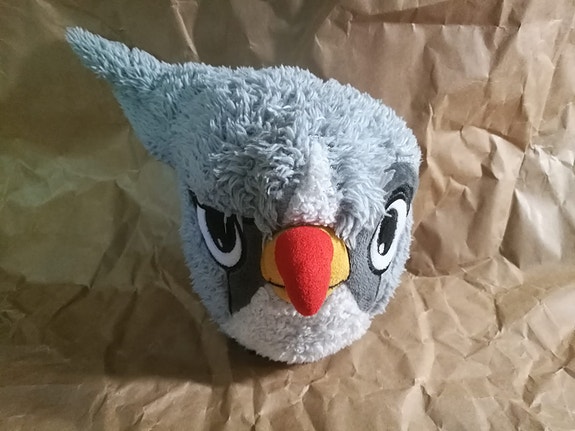 Angry Birds Silver pehmo