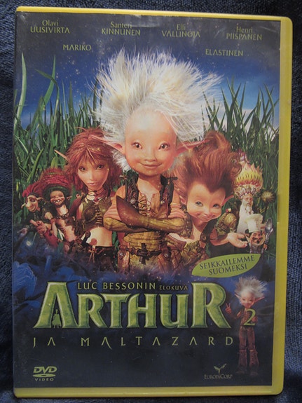 Arthur ja Maltazard dvd