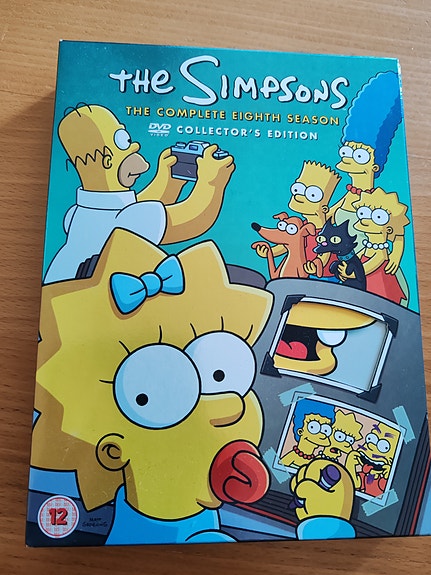The Simpsons 8 kausi DVD boxi