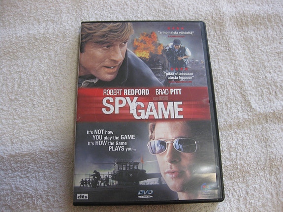 Dvd Spy Game, Robert Redford, Brad Pitt