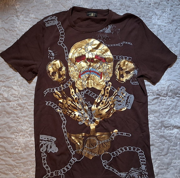 Christian Audigier (Ed Hardy) retro t-paita, miehet M/L