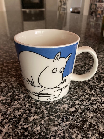 Muumipeikko jäällä