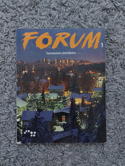 Forum 1, lukion yhteiskuntaopin oppikirja