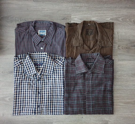 Hyvä miesten kauluspaidat paketti (XL/2XL)