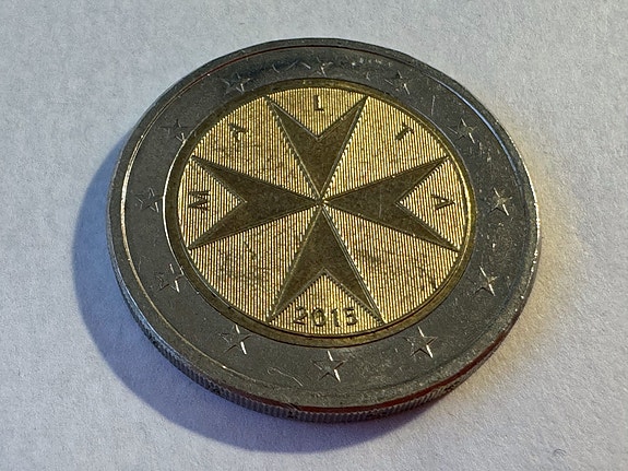 2€ kolikko Malta