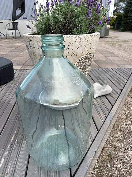 Vanha Iso Lasipullo