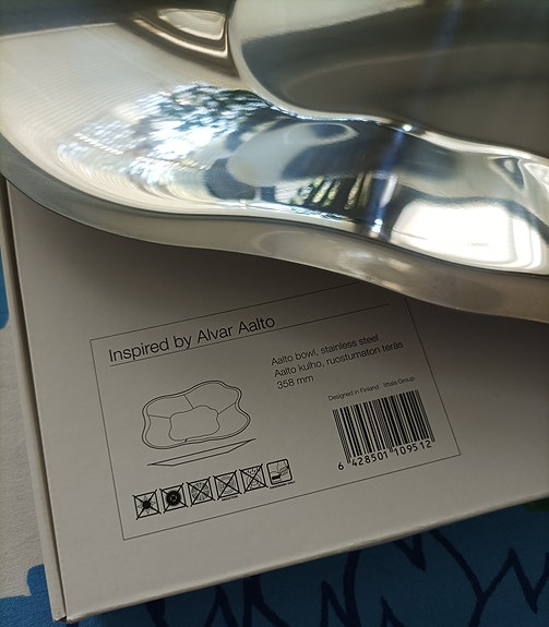 Iittala Aalto -teräsvati 358mm