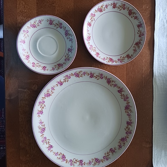 Arabia Anneli lautaset 3 kpl