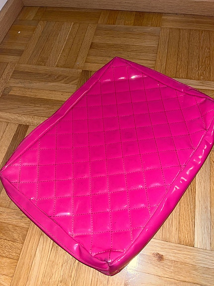 Läppäri laukku pinkki