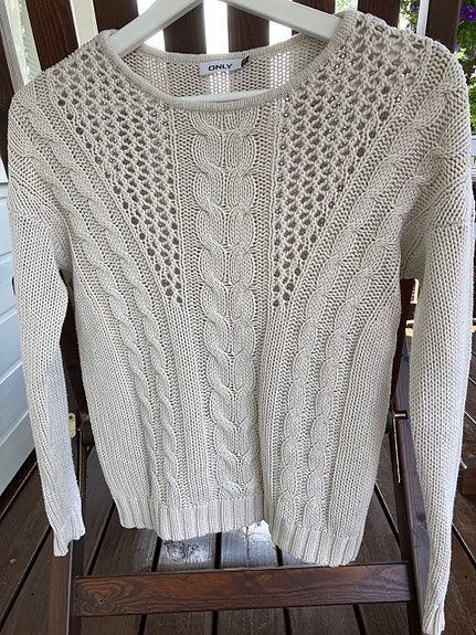 Only neule, koko XS