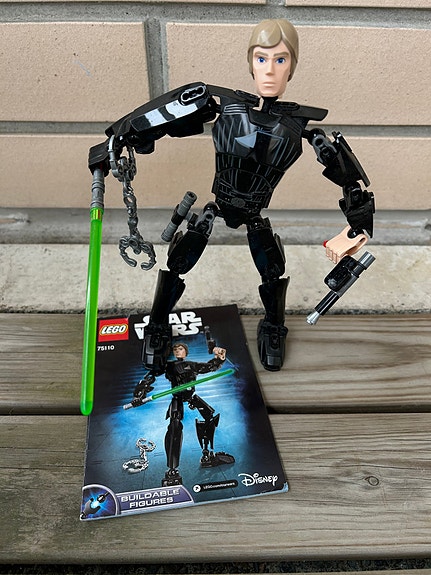 Lego Star Wars Luke Skywalker 75110 hahmo