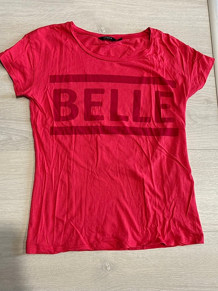 Lindex Belle punainen paita XS