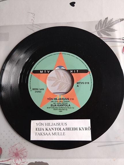 3 Kpl Eija Kantola 7" Single