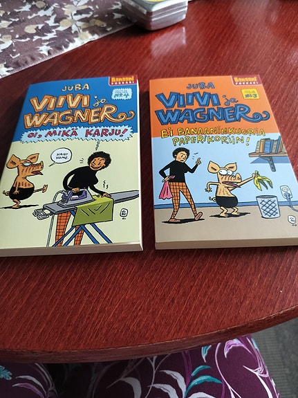 Viivi ja Wagner  pokkarit uudet,ensipainos